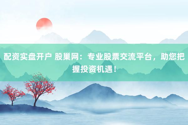 配资实盘开户 股巢网：专业股票交流平台，助您把握投资机遇！
