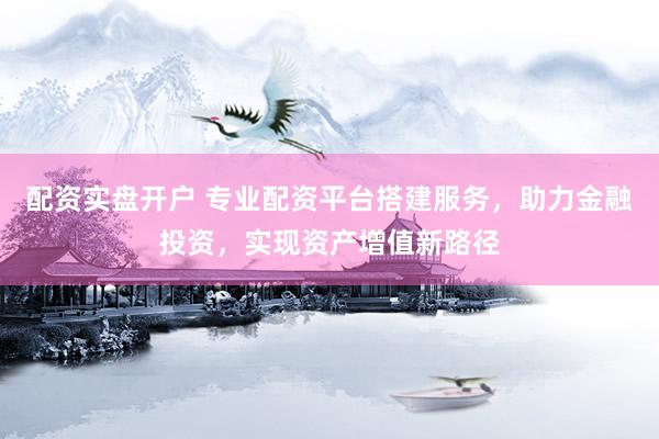 配资实盘开户 专业配资平台搭建服务，助力金融投资，实现资产增值新路径